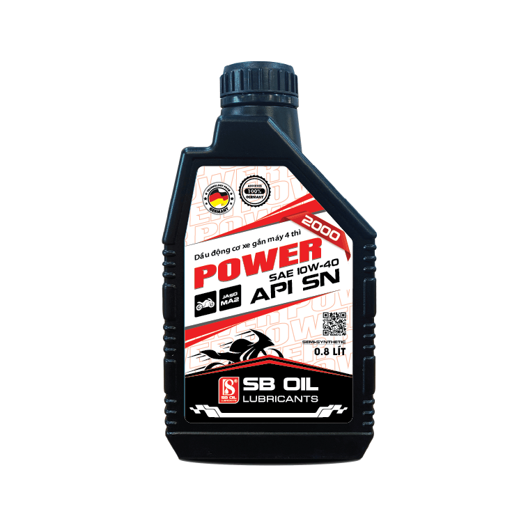 SB POWER 2000 SAE 10W40 JASO MA2