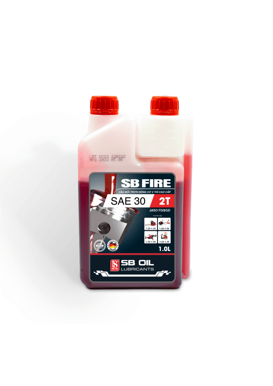 SB FIRE SAE 30 JASO FD/EGD RED